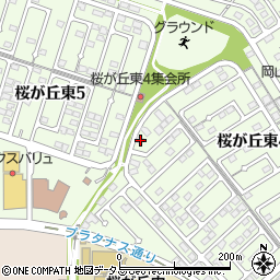 岡山県赤磐市桜が丘東4丁目4-463周辺の地図