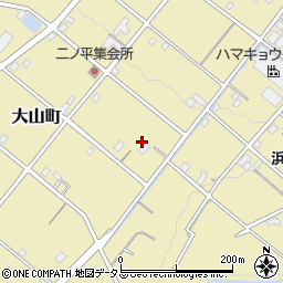 静岡県浜松市中央区大山町4016周辺の地図