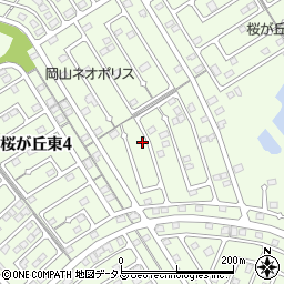 岡山県赤磐市桜が丘東4丁目4-365周辺の地図