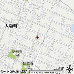 兵庫県姫路市大塩町204周辺の地図