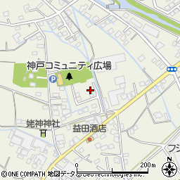 静岡県榛原郡吉田町神戸3078-1周辺の地図