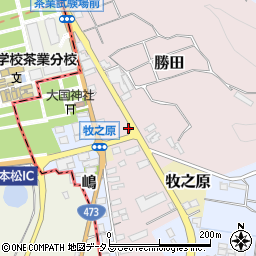 静岡県牧之原市勝田2036-52周辺の地図