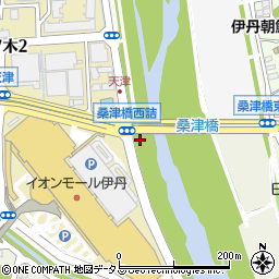 兵庫県伊丹市天津東ノ口周辺の地図