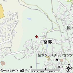 静岡県掛川市富部336周辺の地図