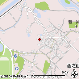 兵庫県加古川市神野町西之山390周辺の地図