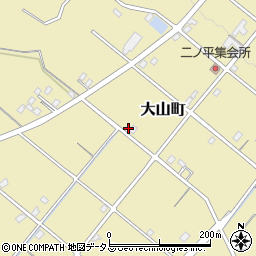 静岡県浜松市中央区大山町3862周辺の地図