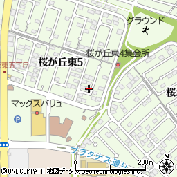 岡山県赤磐市桜が丘東5丁目5-56周辺の地図