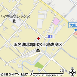 静岡県浜松市中央区大山町4136周辺の地図