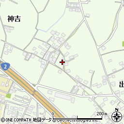 兵庫県加古川市東神吉町出河原653周辺の地図
