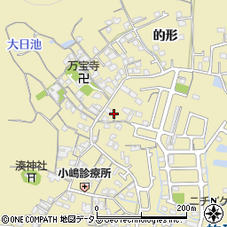 兵庫県姫路市的形町的形812周辺の地図