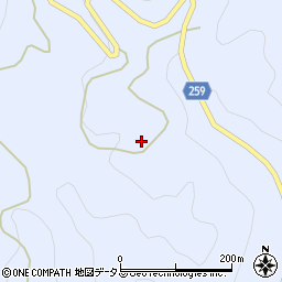 広島県神石郡神石高原町草木243周辺の地図