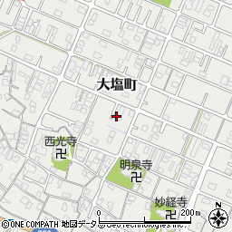 兵庫県姫路市大塩町83周辺の地図
