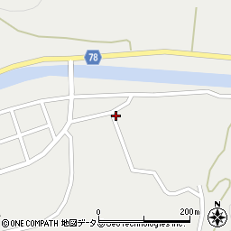 広島県庄原市総領町稲草672周辺の地図