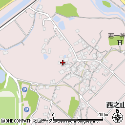 兵庫県加古川市神野町西之山周辺の地図