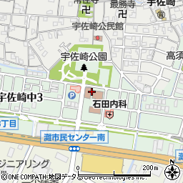 姫路市立　灘児童センター周辺の地図