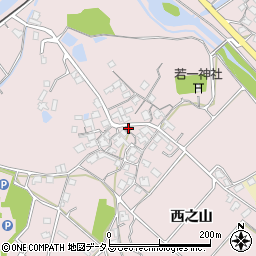 兵庫県加古川市神野町西之山380周辺の地図