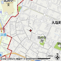 兵庫県姫路市大塩町60周辺の地図