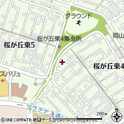岡山県赤磐市桜が丘東4丁目4-464周辺の地図