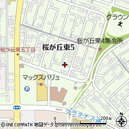 岡山県赤磐市桜が丘東5丁目5-87周辺の地図