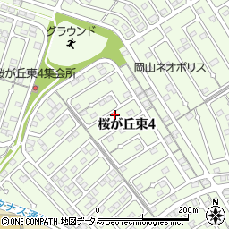 岡山県赤磐市桜が丘東4丁目4-266周辺の地図