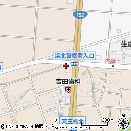 浜松バス周辺の地図