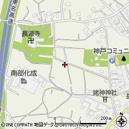 静岡県榛原郡吉田町神戸3694周辺の地図