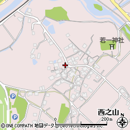 兵庫県加古川市神野町西之山387周辺の地図