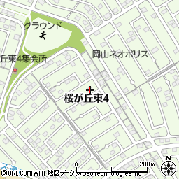 岡山県赤磐市桜が丘東4丁目4-271周辺の地図