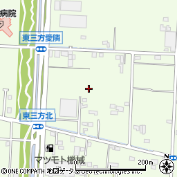 静岡県浜松市中央区東三方町423周辺の地図