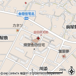 愛知県豊橋市石巻町薮下周辺の地図