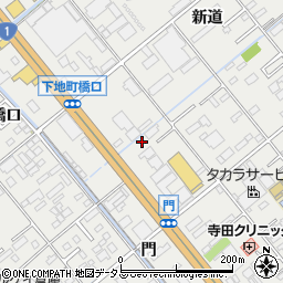 愛知県豊橋市下地町門24周辺の地図