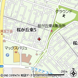 岡山県赤磐市桜が丘東5丁目5-54周辺の地図