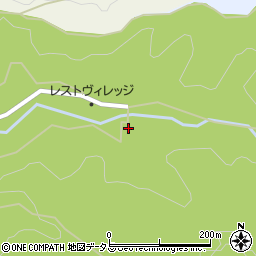 京都府木津川市山城町神童子横峰周辺の地図