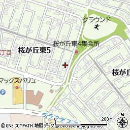 岡山県赤磐市桜が丘東5丁目5-20周辺の地図