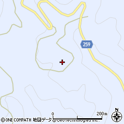 広島県神石郡神石高原町草木244周辺の地図