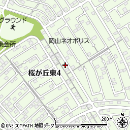 岡山県赤磐市桜が丘東4丁目4-345周辺の地図
