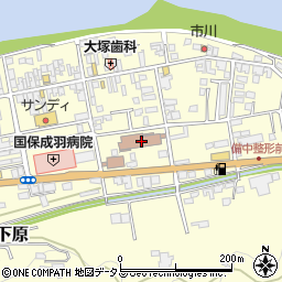 岡山県高梁市成羽町下原268周辺の地図