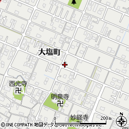 兵庫県姫路市大塩町210周辺の地図