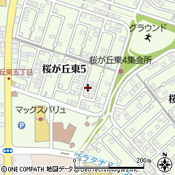 岡山県赤磐市桜が丘東5丁目5-53周辺の地図
