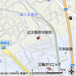 静岡県榛原郡吉田町神戸302-1周辺の地図