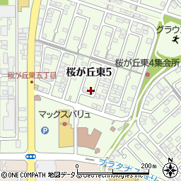 岡山県赤磐市桜が丘東5丁目5-112周辺の地図