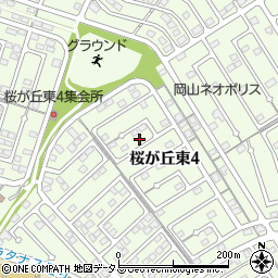 岡山県赤磐市桜が丘東4丁目4-281周辺の地図