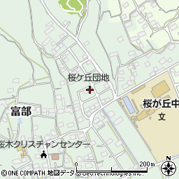 静岡県掛川市富部591-14周辺の地図