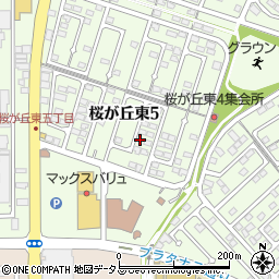 岡山県赤磐市桜が丘東5丁目5-85周辺の地図