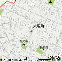 兵庫県姫路市大塩町86周辺の地図