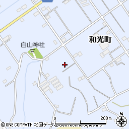 〒431-1101 静岡県浜松市中央区和光町の地図