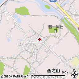 兵庫県加古川市神野町西之山373周辺の地図