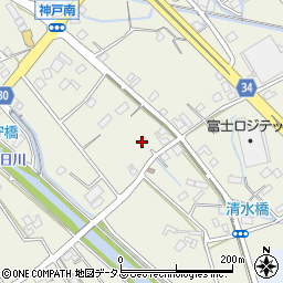 静岡県榛原郡吉田町神戸2382周辺の地図