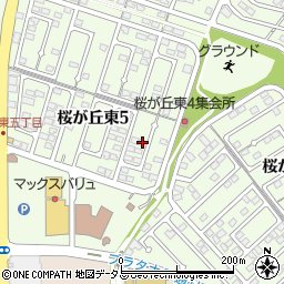岡山県赤磐市桜が丘東5丁目5-52周辺の地図