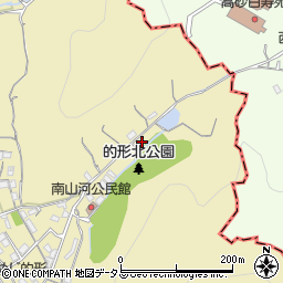 兵庫県姫路市的形町的形133周辺の地図